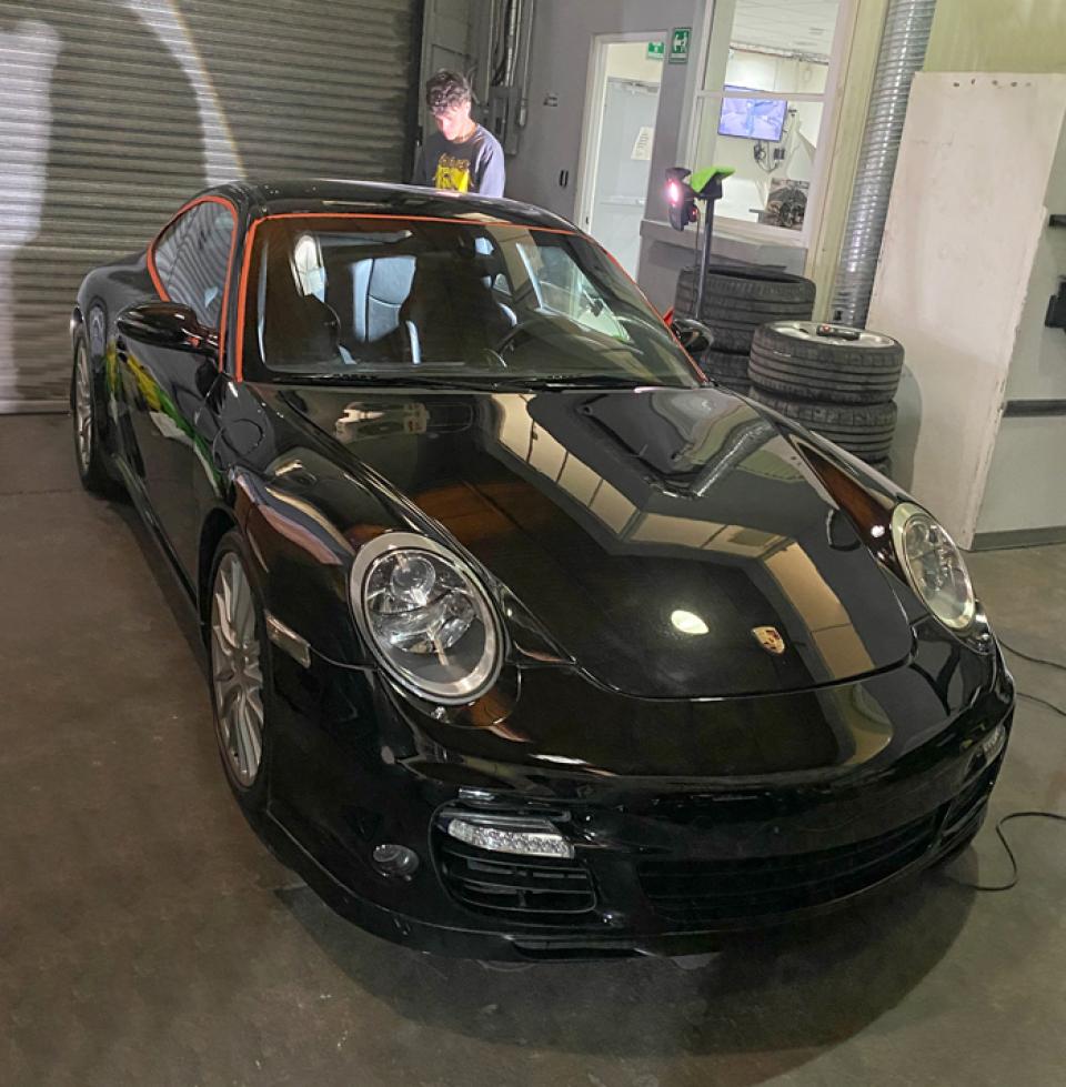 Porsche being compounded with Surf-ACE products